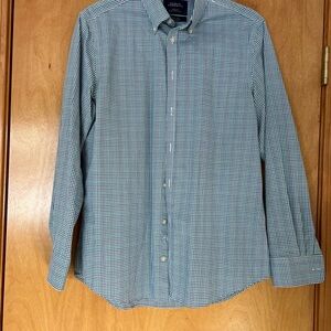 Men’s Checkered Dress Shirt